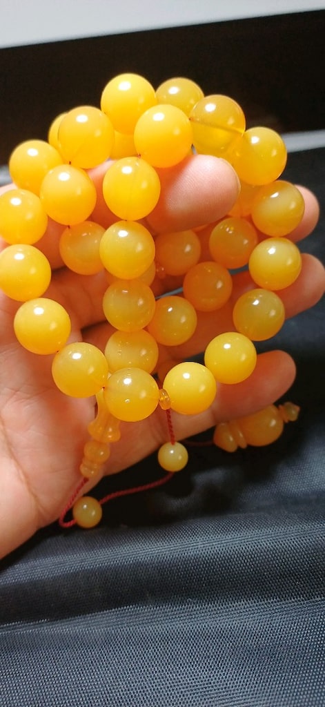 TESBİH ESKI BULOK MAZEMEDEN YAPILMA KATALİN TESBİH - 13