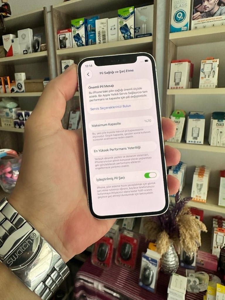 12 mini 64 gb orjinal chz kozmetik 10/7 değişensiz tr - 9