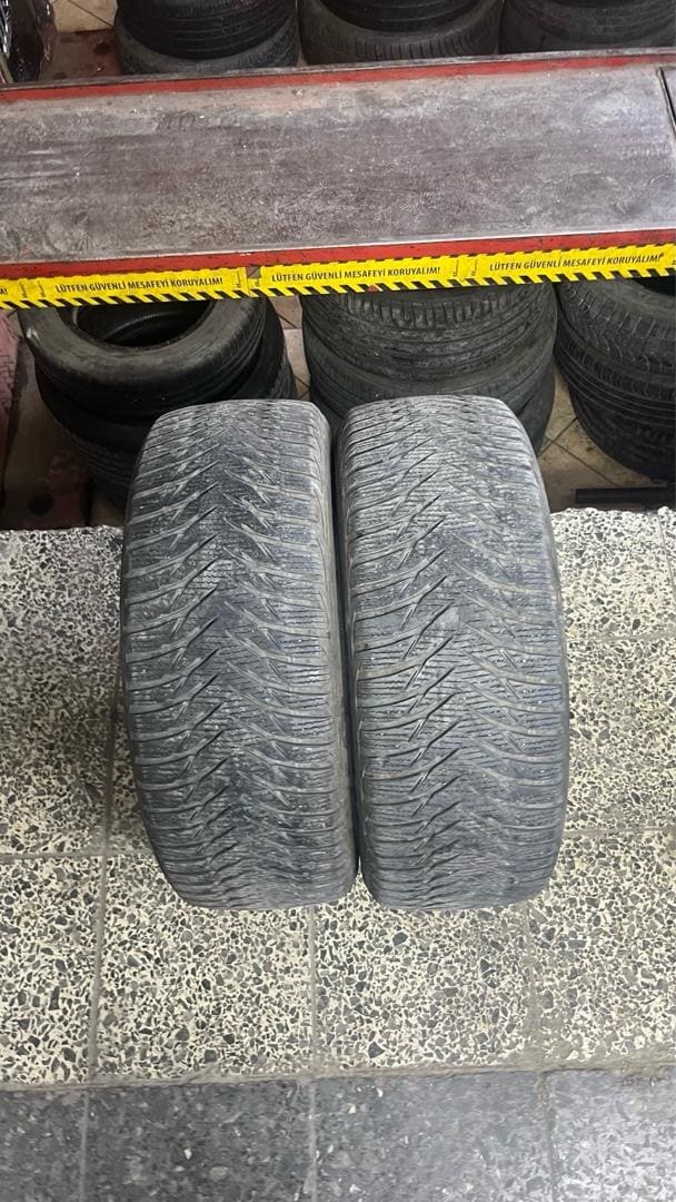205 55 16 kışlık Goodyear 2 adet - 4