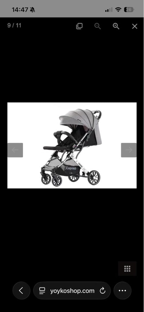 Yoyko bebek arabası ve Puset - 12