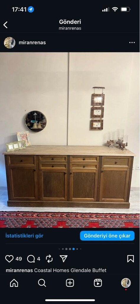 Coastal Homes Glendale Buffet Konsol - 5