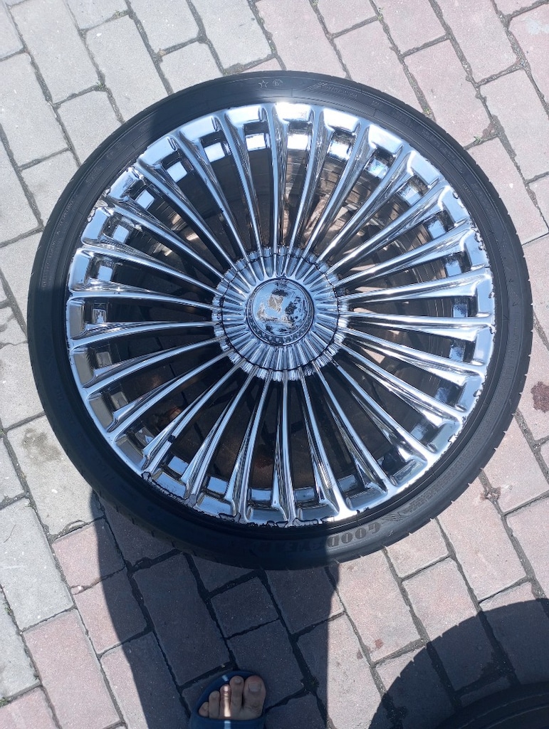 maybach krom jant lastik 245 35 20 275 35 20 ciddi alıcılar - 2