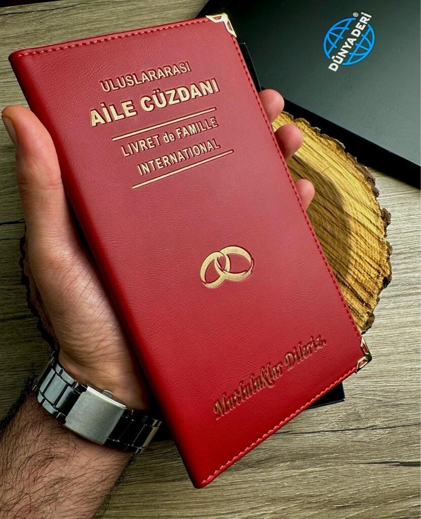 Aile Cüzdanı Kılıfı, Evlilik Cüzdanı Kılıfı - 2