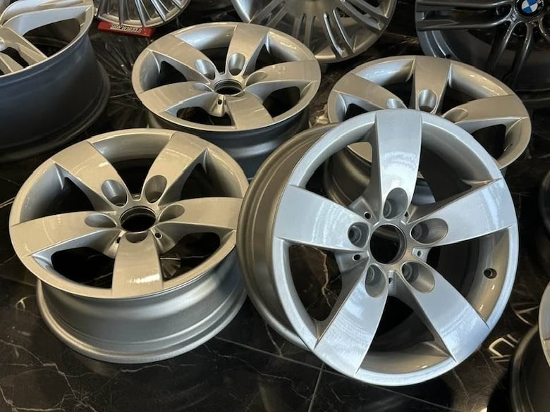 16 JANT 5X120 BMW E60 F20 E90 E92 ORJİNAL TAKIM SIFIR AYARINDA - 4