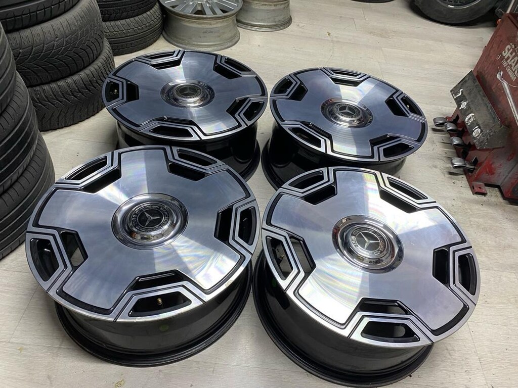 20 inç 5x112 Maybach jant takımı - 7