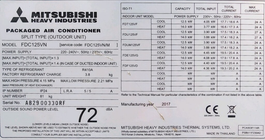 kaset tipi tavan tipi mitsubishi klima - 3