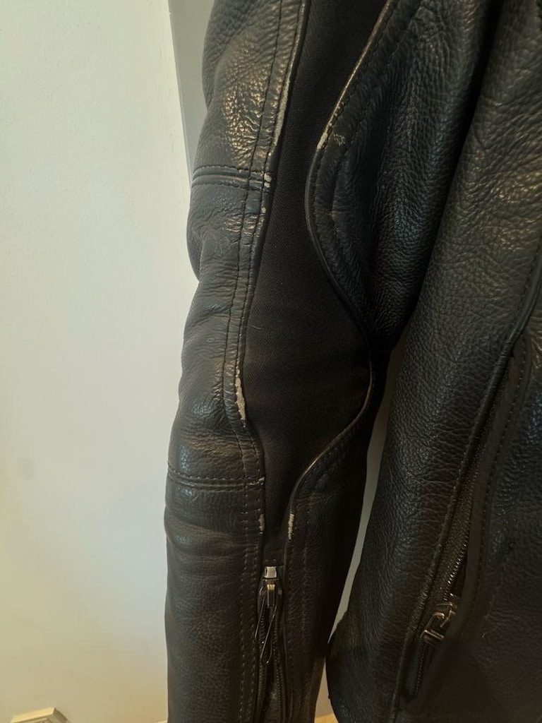 Dainese Kalınlaştırılmış Deri Erkek Mont - 2