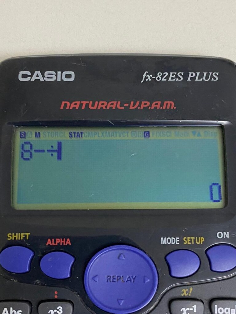 Casio 82ES plus hesap makinesi - 10