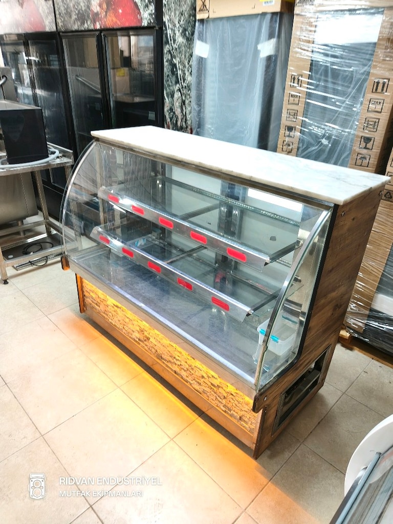 meze dolabı kebap dolabı soğutuculu teşhir vitrin endüstriyel dolap - 5