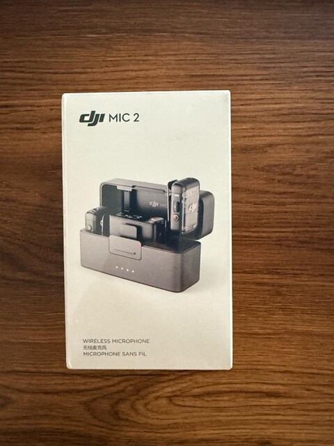 DJI MIC 2 (2TX+1RX+Charging Case) (Kutusu hiç açılmadı - Faturalı)