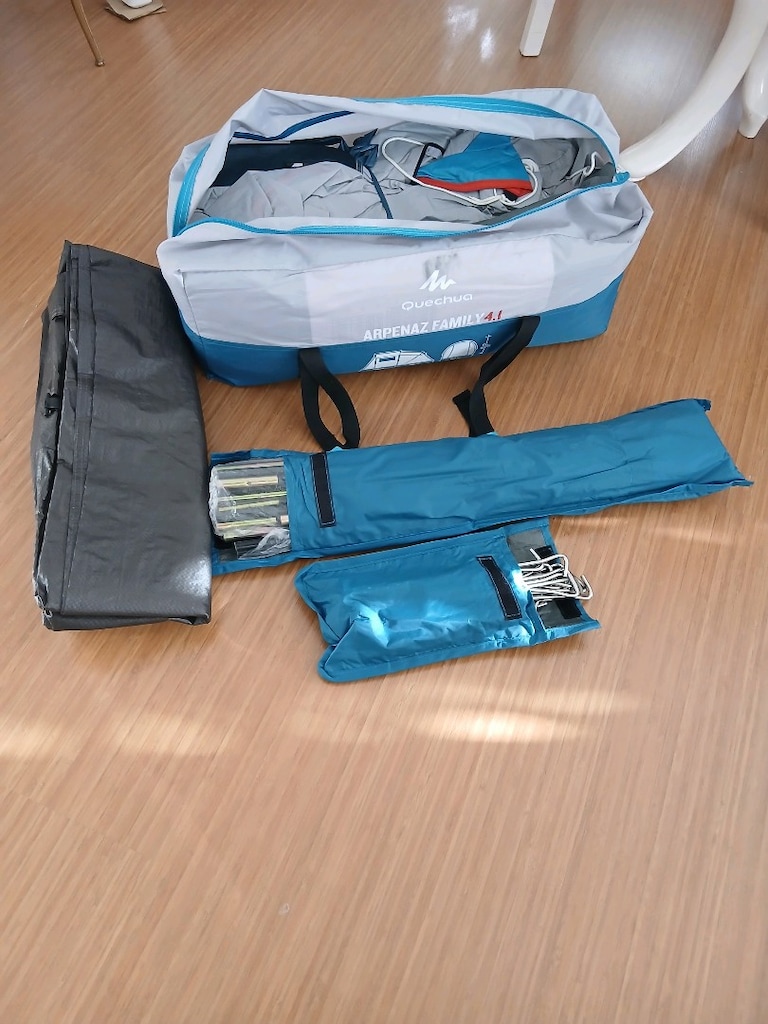 4 kişilik Decathlon Arpenaz Kamp Çadırı - 2