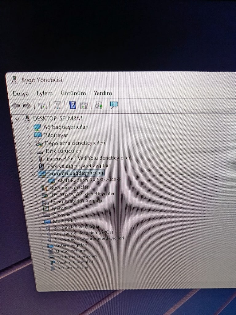 AMD ryzen 5 5600 x 27 inç Monitor - 2