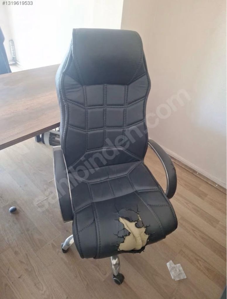 OFİS TAKIMI 3 KOLTUK MASA VE KOMİDİN - 7
