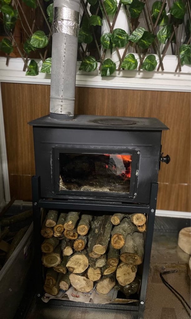 mini kamp sobası