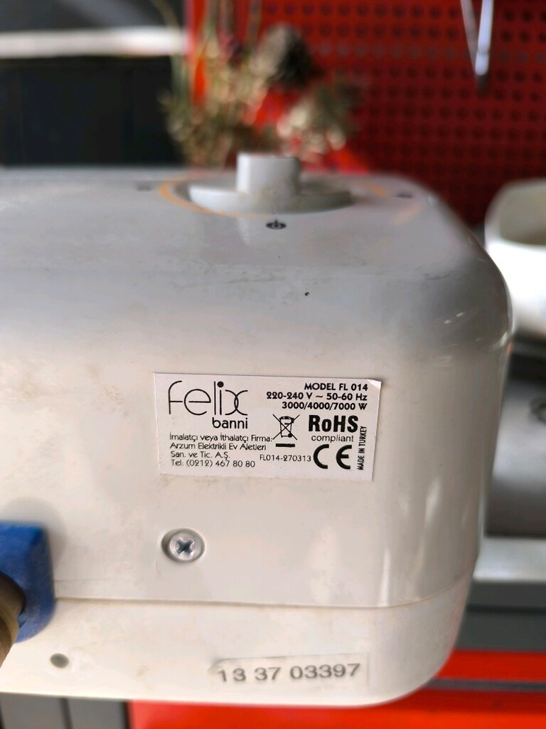 şofben Felix marka çalışır durumdadır - 4