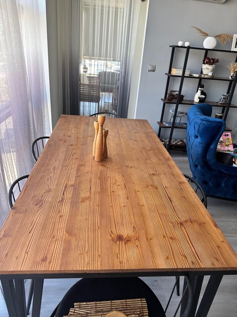 Ahşap yemek masası - 8