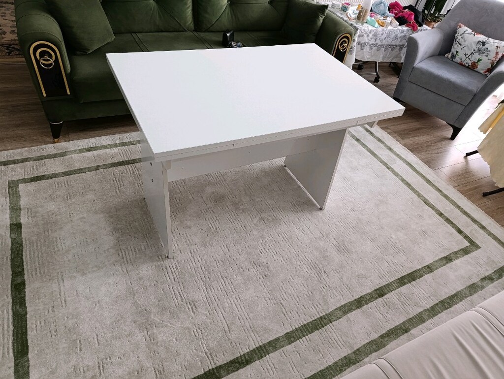 Yemek masası beyaz (BÜYÜYEN MASA) - 2