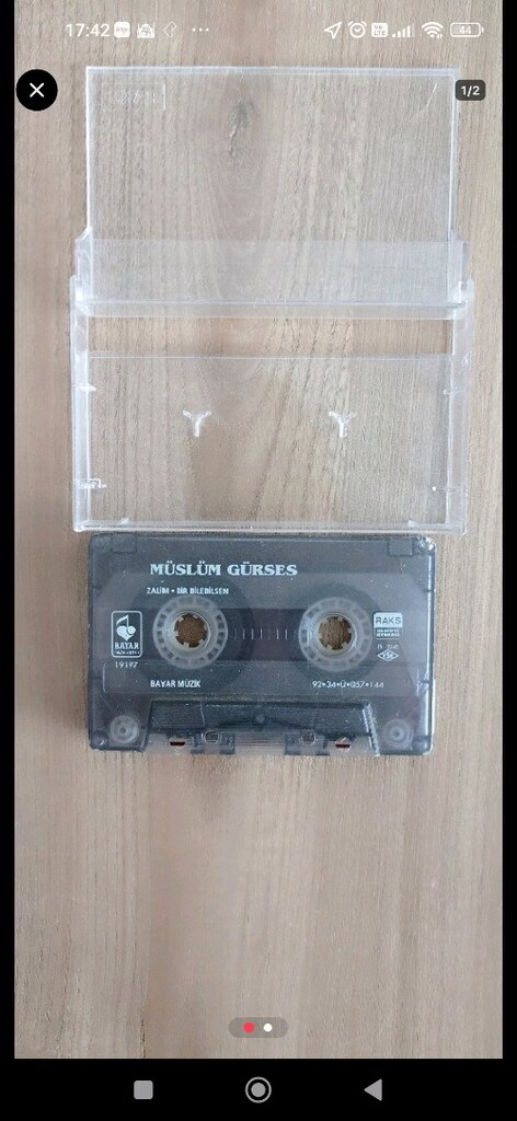 MÜSLÜM GÜRSES ORİJİNAL KASET. - 2