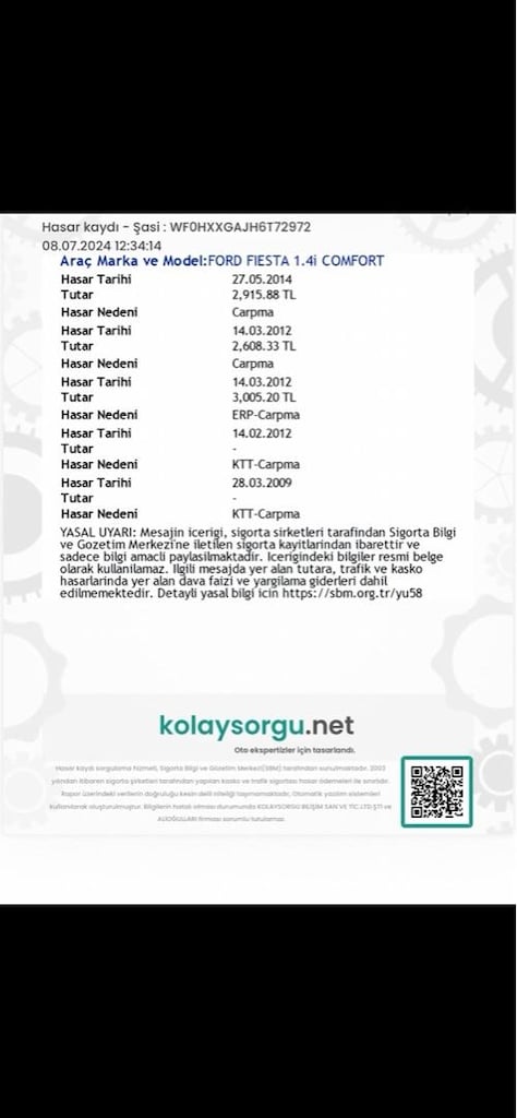 Acil masrafsız ford fiesta - 11