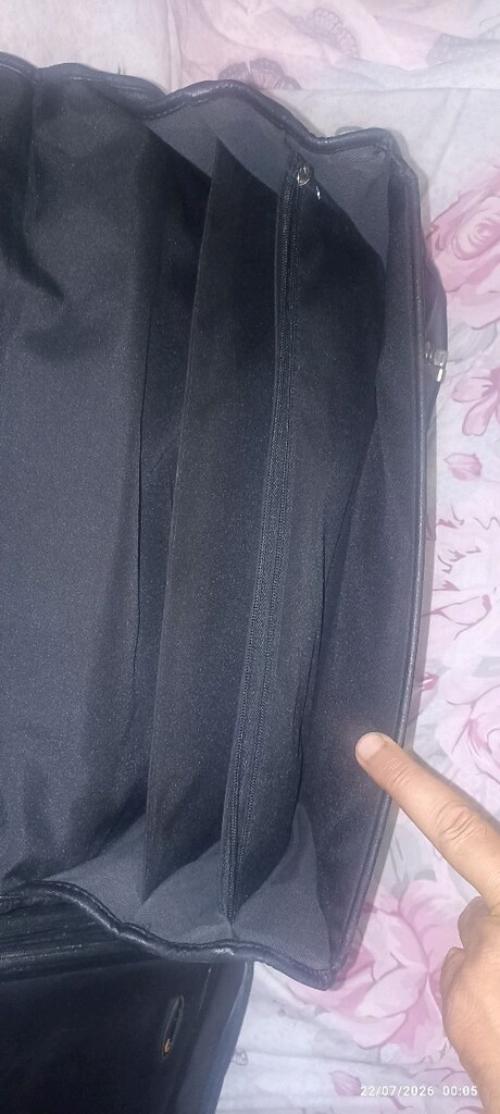 samsonite deri evrak çantası - 4