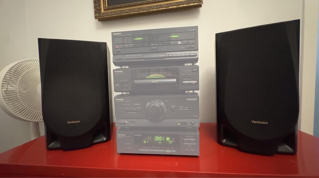 Orijinal Japon Technics CH730 Üç Yollu Hoparlör Takımı - 2