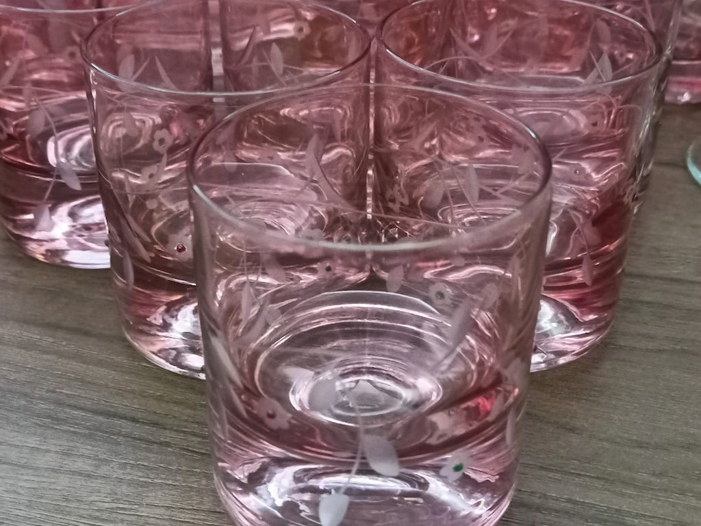 25 PARCA VİNTAGE DECORİUM BARDAK SETİ - 2