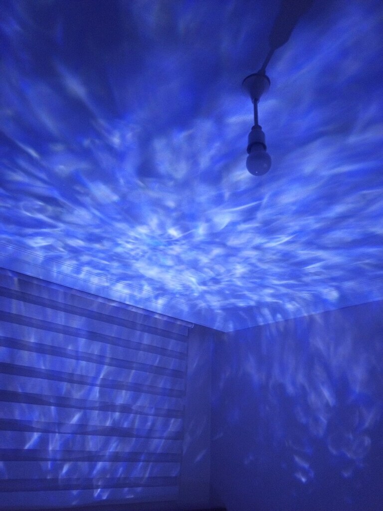 Led yıldızlı gece lambası Bluetooth hoparlör - 5