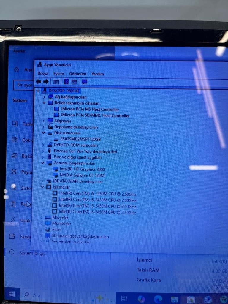 Probook E255HP i5 2450 laptop - 4