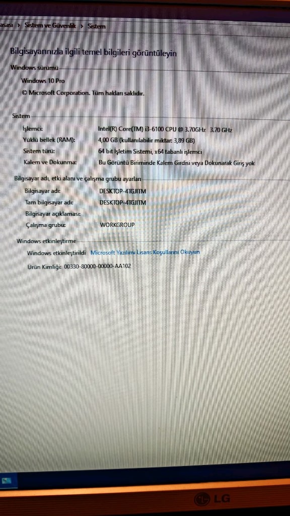 **TEMİZ DELL OPTIPLEX 5040 – HIZLI 256 GB SSD’Lİ OFİS VE ÖĞRENCİ BİLGİ - 2
