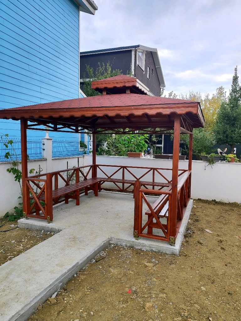 emprenyeli kamelya imalatı pergola yapımı ölçüler için fiyat alınız - 3