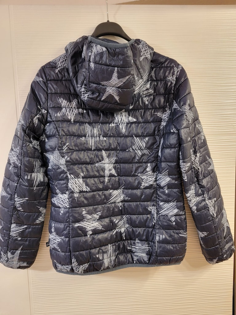 Orijinal Benetton Lacivert Kapüşonlu Çocuk Montu - 4