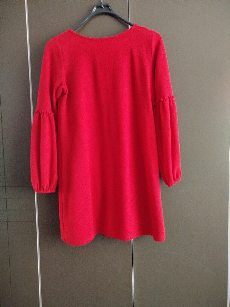 Kırmızı Pamuklu Tunik - 5