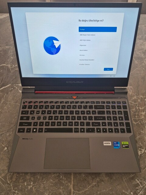 Casper Excalibur G870 RTX 3050 i7 - 1.5 Yıl Garantili