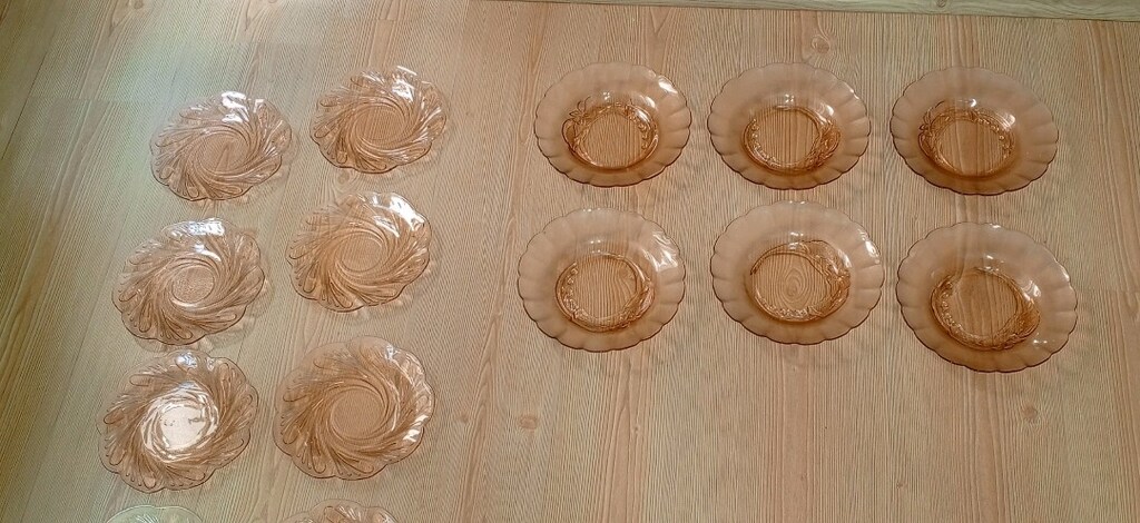 Antika Yemek Tabağı adet(20cm)ve Pasta Tabağı 6 adet(18cm) sıfır - 4