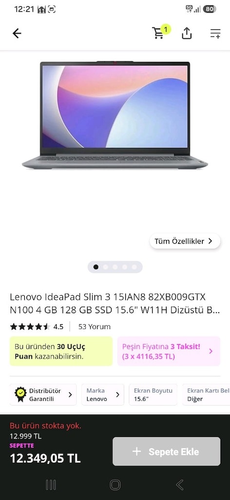 Lenovo IdeaPad Slim 3 - 4