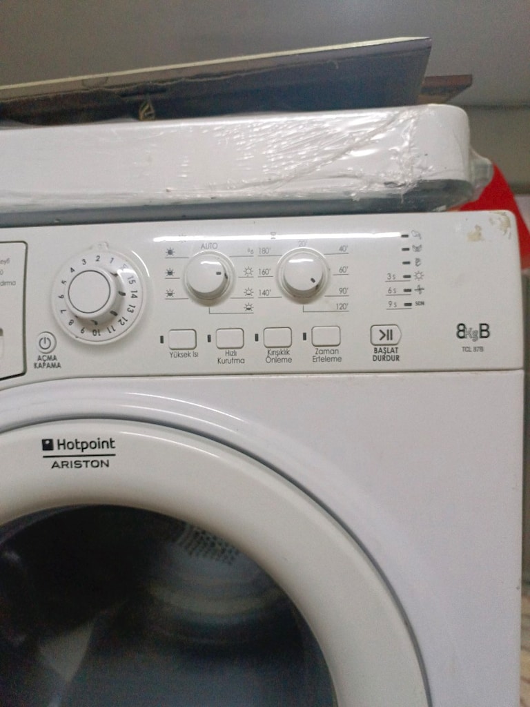 Ariston Çamaşır Kurutma Makinesi Çalışıyor Garantili Temiz - 4
