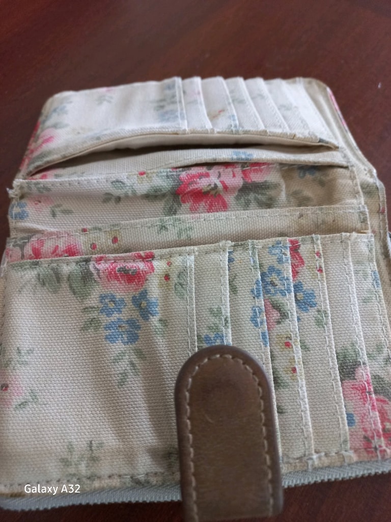 Orjinal Cath Kidston London Marka Bayan Cüzdan - 7