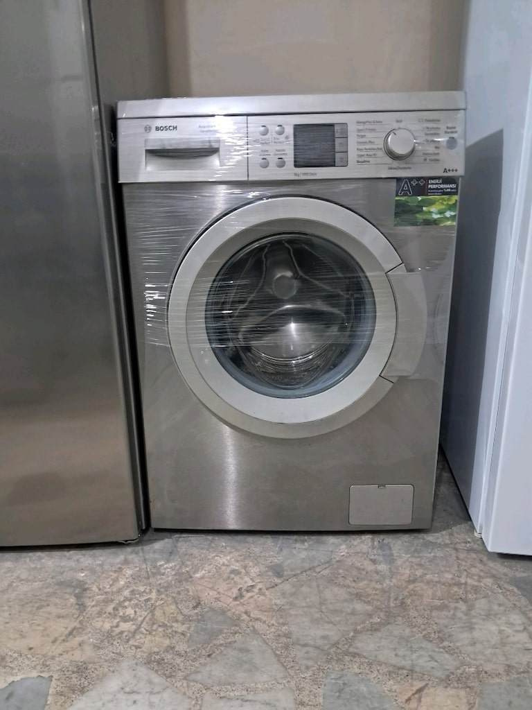 sıfır gibi bosch marka 8kloluk camaşır makinesi ve buzdolabı 22.500tl - 2