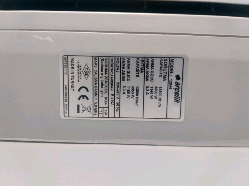 12000 btu arçelik on of klima - 3