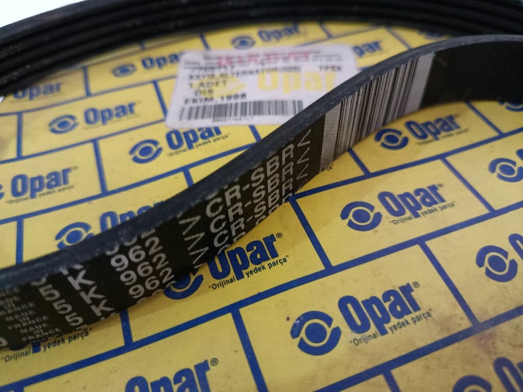 Eski Seri Sıfır Opar Tofaş Tempra / SLX Motor Şarj (Alternatör) Kayışı - 3
