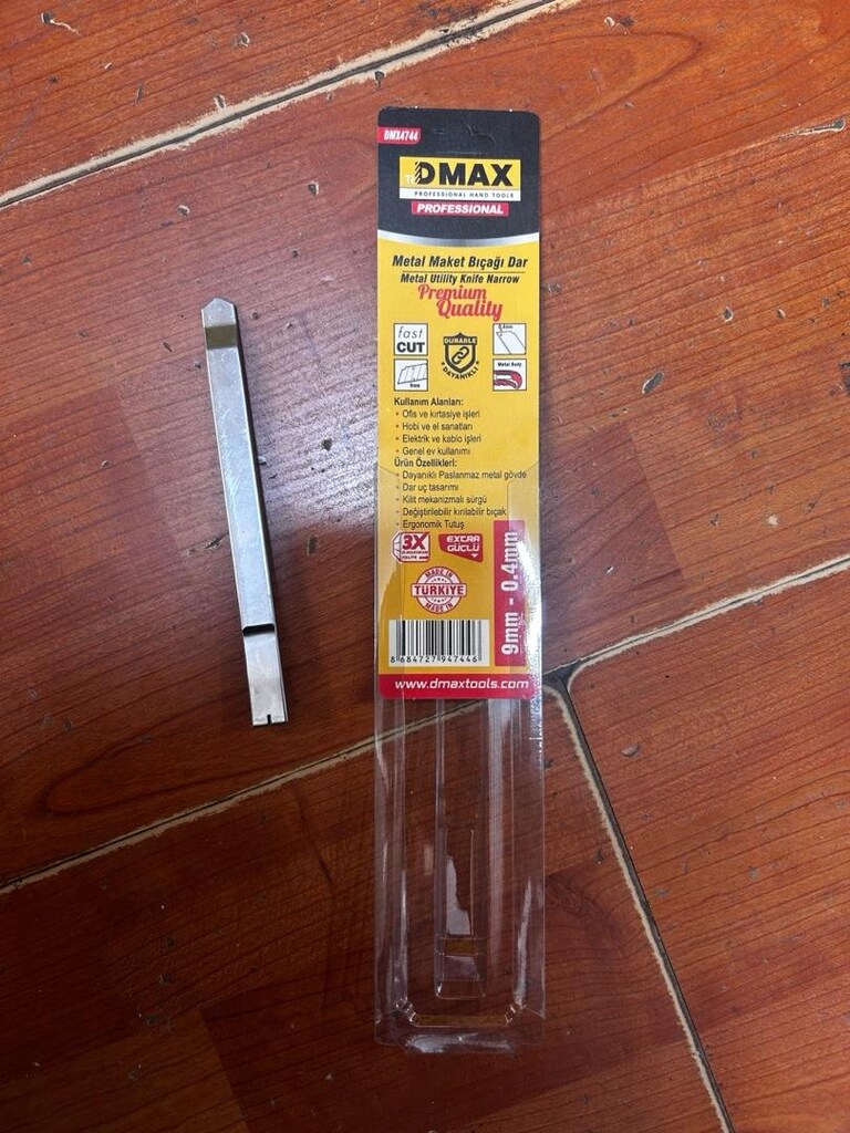 Dar metal maket bıçağı,falçata,ince falçata - 4