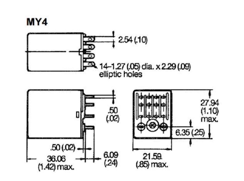 OMRON MY4IN Kontrol rolesi 4 adet + 3 adet soketleri ile.ROLE5 - 9