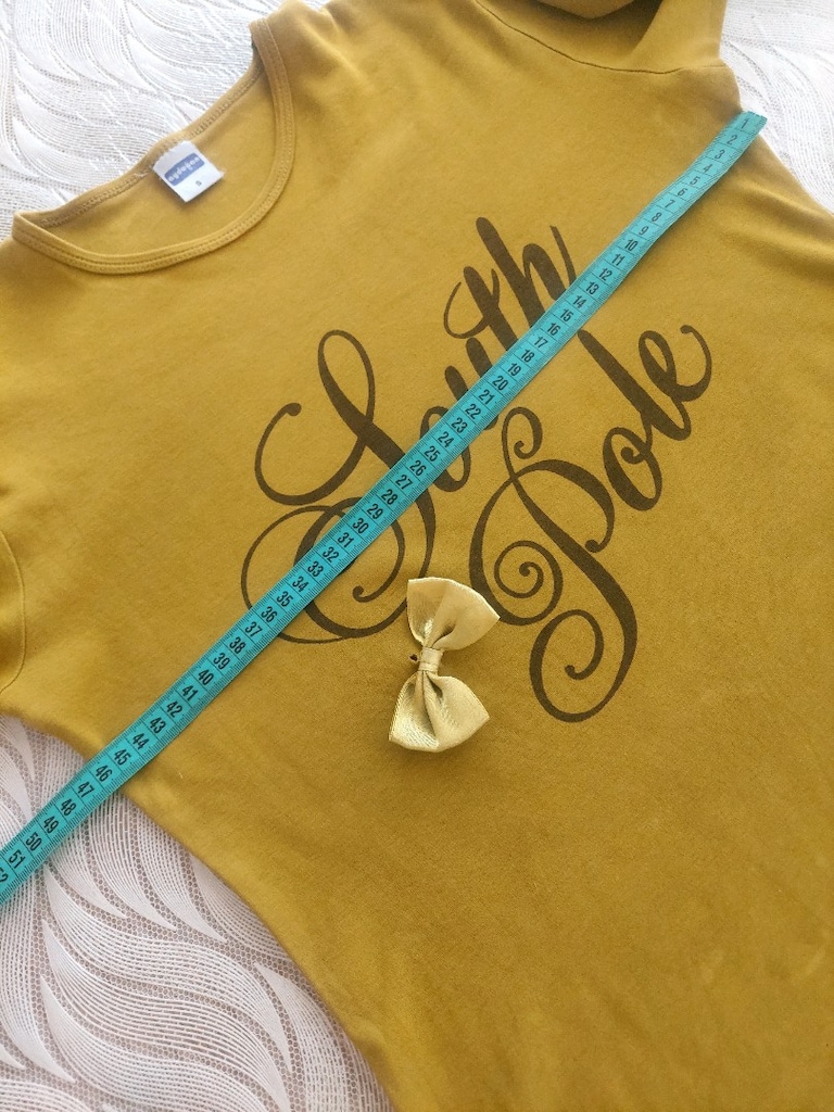 Yazı desenli fiyonk detaylı tshirt bluz - 12