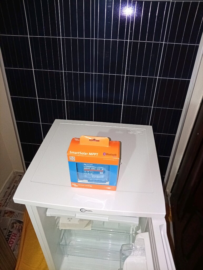 Buzdolabı güneş paneli victron MPPT solar şarj cihazı sahibinden - 2