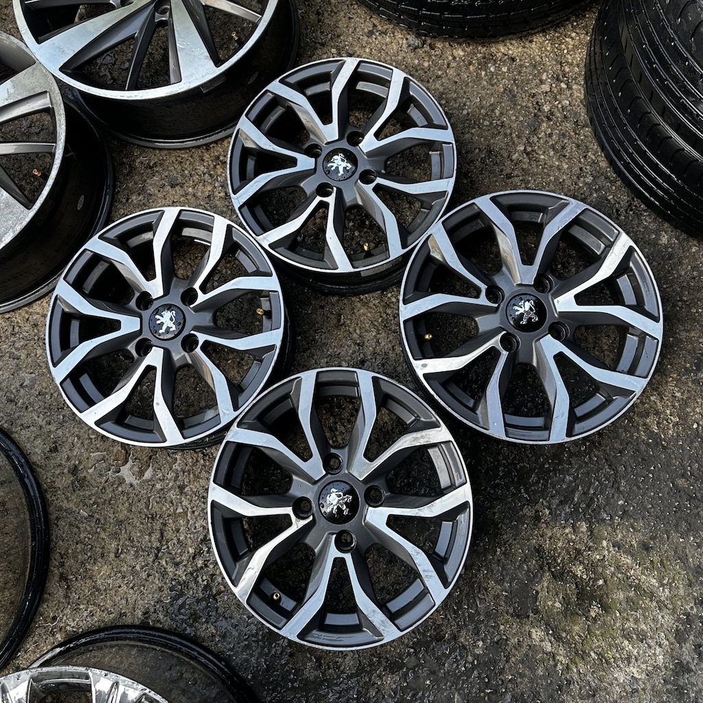 14 inç 4x108 Peugeot-Citroen Uyumlu Jant Takımı 2. El - 4