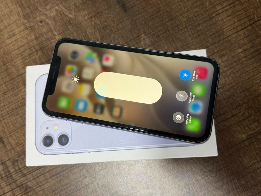 İPHONE 11 LiLA RENK 64 GB YURTİÇİ PİL SERVİS HERŞEYİ ORJİNAL DEĞİŞENSİ - 8