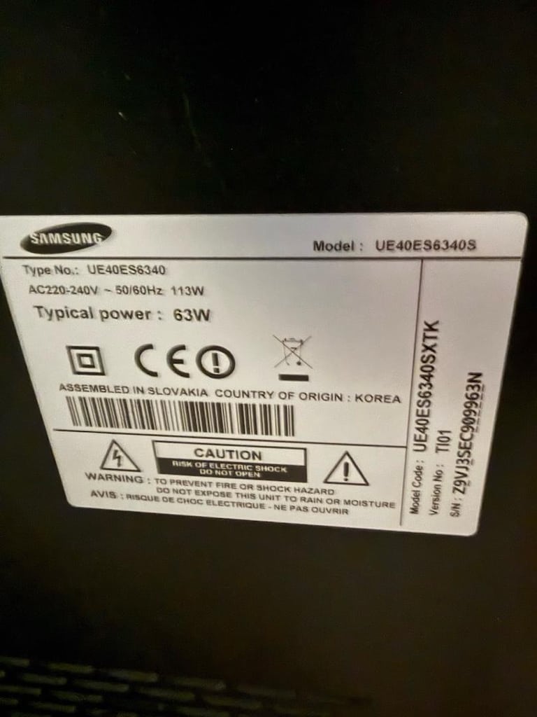 40 inç tv - 2