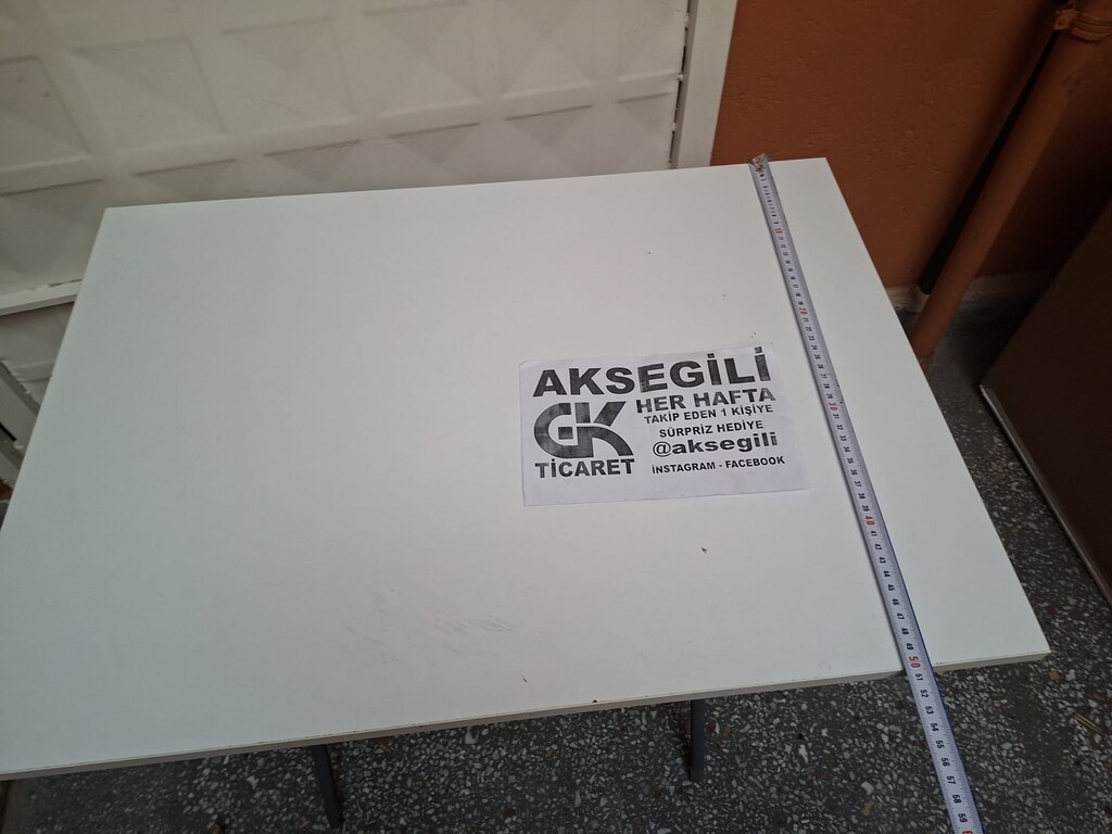 Çocuk Ders Çalışma Masası Sehbası Katlanır Masa 50*70cm İLN:128 - 3