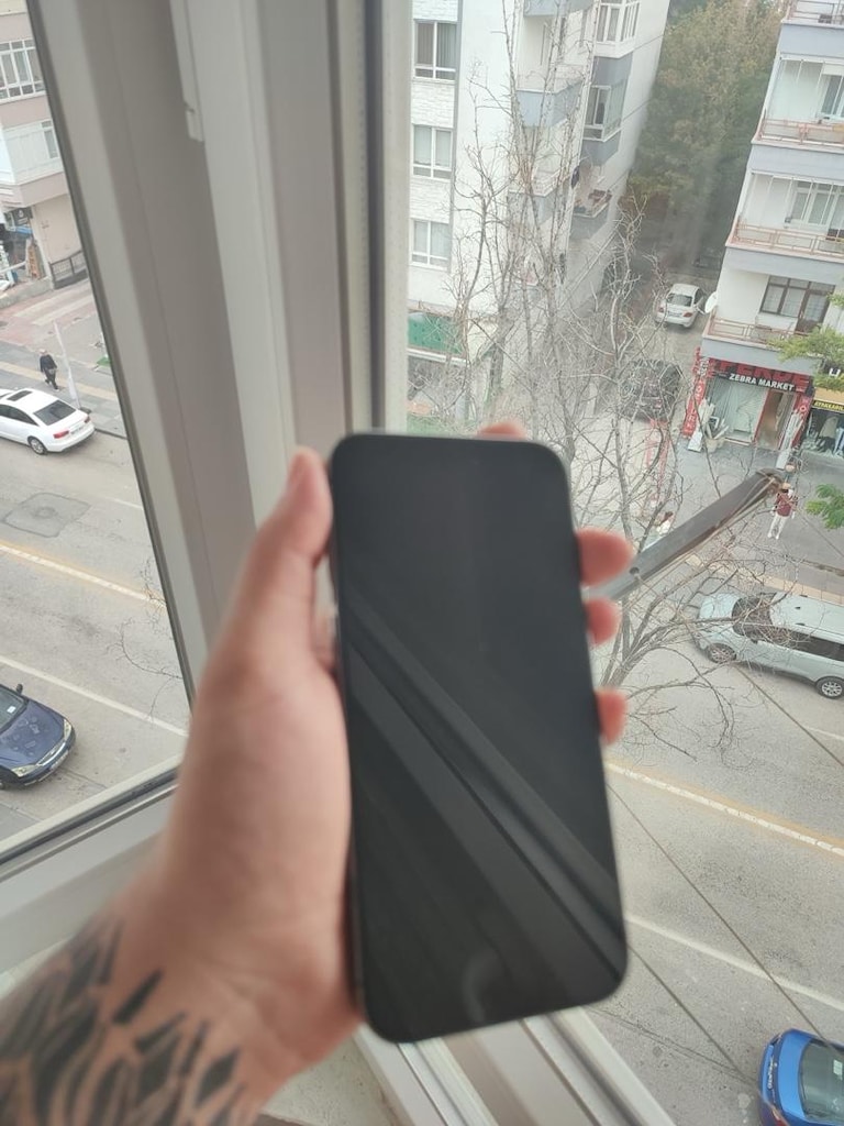 İphone 14 Promax 128 gb mor türkiye cihaz - 5