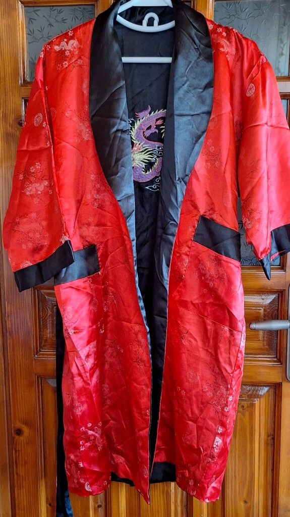 Japon kimono çift taraflı